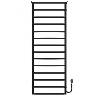 Полотенцесушитель электрический Юность П14 500х1400 Deffi Черный EF16 (C.YU.140.50.14.E.B.R.5)