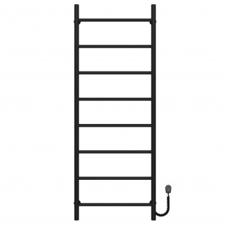 Полотенцесушитель электрический Орион П8 500х1400 Deffi Черный EF16 (C.OR.140.50.8.E.B.R.5)