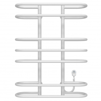 Полотенцесушитель электрический Британика П7 600х800 Deffi Белый EF16 (C.BR.80.60.7.E.W.R.5)