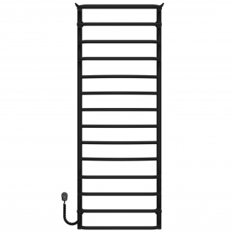 Полотенцесушитель электрический Юность П14 500х1400 Deffi Черный EF16 (C.YU.140.50.14.E.B.L.5)