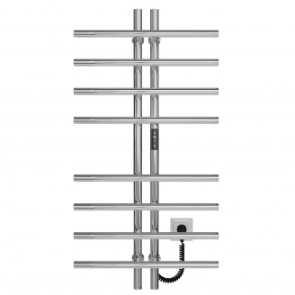 Полотенцесушитель электрический Gray П8 60х1000 Deffi Хром JD03 (A.GY.100.6.8.E.C.R.1)
