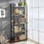 Стеллаж для хранения в стиле LOFT Черный (NS-1806) Кропивницкий