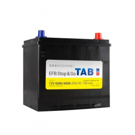 Автомобільний акумулятор TAB 60 Ah/12V EFB Euro (212 060)