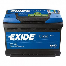 Автомобільний акумулятор EXIDE EXCELL 74A (EB740)