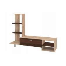 Тумба для TV Modo (161,6х42х35/117 см, сонома + горіх)