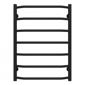 Полотенцесушитель водяной Трапеция П7 500х700 Deffi Черный (C.TR.70.50.7.B.C)