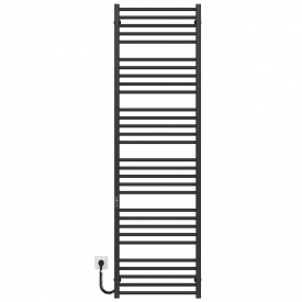 Полотенцесушитель электрический Lima П30 600х1800 Deffi Черный JD04 (A.LI.180.60.30.E.B.L.2)