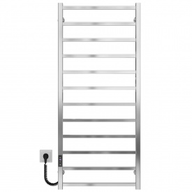 Полотенцесушитель электрический Forest П12 600х1200 Deffi Хром JD04 (A.FR.120.60.12.E.C.L.2)