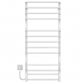 Полотенцесушитель электрический Lux П13 500х1200 Deffi Белый WD04 (A.LU.120.50.13.E.W.L.4)