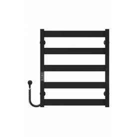 Полотенцесушитель электрический Harmony П5 500х600 Deffi Черный JD04 (B.HR.60.50.5.E.B.L.2)