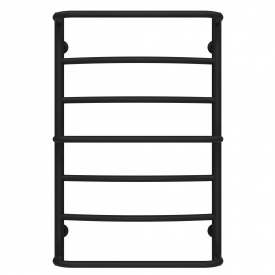 Полотенцесушитель водяной Аквамикс П7 500х800 Deffi черный (C.AM.80.50.7.B.B)