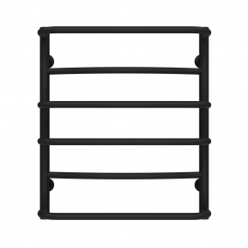 Полотенцесушитель водяной Аквамикс П6 500х600 Deffi черный (C.AM.60.50.6.B.B)