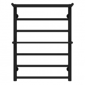 Полотенцесушитель водяной Терма Плюс П7 500х700 Deffi Черный (C.TA.70.50.7.B.A)