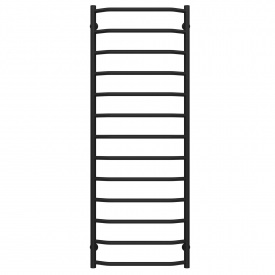 Полотенцесушитель водяной Трапеция П13 500х1400 Deffi Черный (C.TR.140.50.13.B.A)