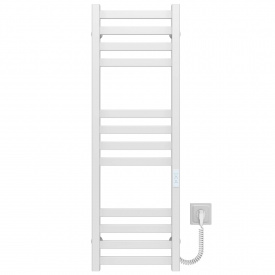 Полотенцесушитель электрический Avast П12 400х1000 Deffi Белый WD04 (B.AV.100.40.12.E.W.R.4)