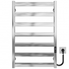 Полотенцесушитель электрический Silvia П7 500х800 E Deffi Хром JD04 (A.SV.80.50.7.E.C.R.2)