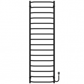 Полотенцесушитель электрический Трапеция П16 500х1700 Deffi Черный EF16 (C.TR.170.50.16.E.B.R.5)