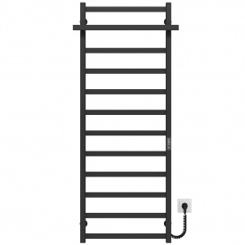 Полотенцесушитель электрический Nicolе П12 500х1400 Deffi Черный JD04 (A.NI.140.50.12.E.B.R.2)
