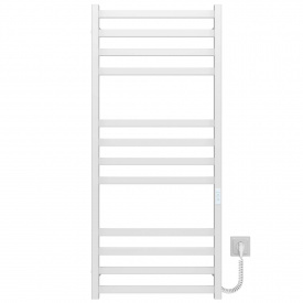 Полотенцесушитель электрический Avast П12 500х1200 Deffi Белый WD04 (B.AV.120.50.12.E.W.R.4)