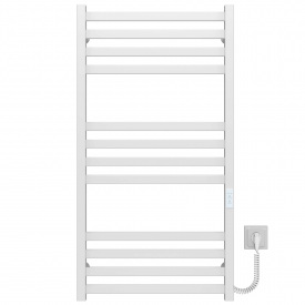 Полотенцесушитель электрический Avast П12 500х1000 Deffi Белый WD04 (B.AV.100.50.12.E.W.R.4)