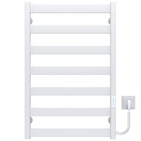 Полотенцесушитель электрический Silvia П7 500х800 E Deffi Белый WD04 (A.SV.80.50.7.E.W.R.4)