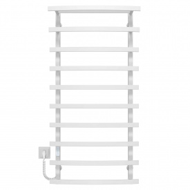 Полотенцесушитель электрический Lotos П10 400х1200 Deffi Белый WD04 (A.LO.120.40.10.E.W.L.4)