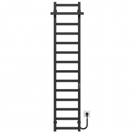 Полотенцесушитель электрический Nicolе П14 400х1600 Deffi Черный JD04 (A.NI.160.40.14.E.B.R.2)