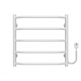 Полотенцесушитель электрический Трапеция П5 500х500 Deffi Белый EF15 (C.TR.50.50.5.E.W.R.5)