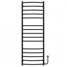 Полотенцесушитель электрический Классик Элит П15 500х1500 Deffi Черный EF16 (C.KE.150.50.15.E.B.R.5)