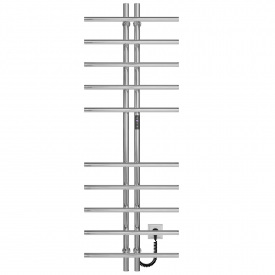 Полотенцесушитель электрический Gray П10 60х1450 Deffi Хром JD03 (A.GY.145.6.10.E.C.R.1)