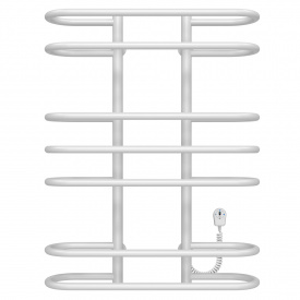 Полотенцесушитель электрический Британика П7 600х800 Deffi Белый EF16 (C.BR.80.60.7.E.W.R.5)