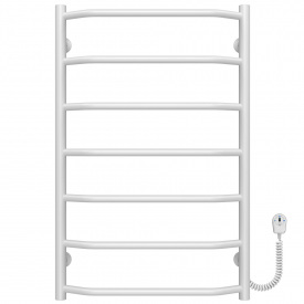 Полотенцесушитель электрический Трапеция П7 500х800 Deffi Белый EF15 (C.TR.80.50.7.E.W.R.5)