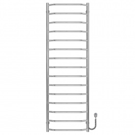 Полотенцесушитель электрический Трапеция П15 500х1600 Deffi Хром EF16 (C.TR.160.50.15.E.C.R.5)