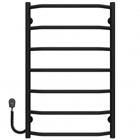Рушникосушарка електрична Трапеція П7 500х800 Deffi Чорний EF16 (C.TR.80.50.7.E.B.L.5)