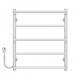 Полотенцесушитель электрический Ladder П5 500х600 Deffi Белый EF16 (C.LK.60.50.5.E.W.R.5)