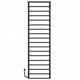 Полотенцесушитель электрический Юность П18 500х1800 Deffi Черный EF16 (C.YU.180.50.18.E.B.L.5)