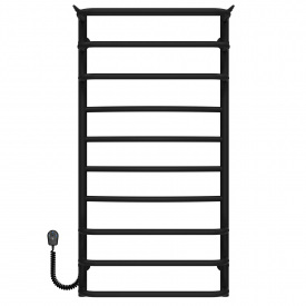 Полотенцесушитель электрический Юность П10 500х1000 Deffi Черный EF16 (C.YU.100.50.10.E.B.L.5)