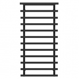 Полотенцесушитель водяной Agata П12 500x1200 Deffi Черный (A.AG.120.50.12.B.B)