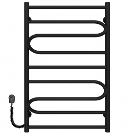 Полотенцесушитель электрический Вилла 500х800 Deffi Черный EF16 (C.VP.80.50.E.B.R.5)