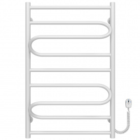 Полотенцесушитель электрический Вилла 500х800 Deffi Белый EF16 (C.VP.80.50.E.W.L.5)