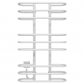 Полотенцесушитель электрический Британика П9 600х1000 Deffi Белый WD03 (C.BR.100.60.9.E.W.L.3)