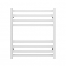 Полотенцесушитель водяной Magnus П8 600х600 Deffi Белый (A.MA.60.60.8.W.A)