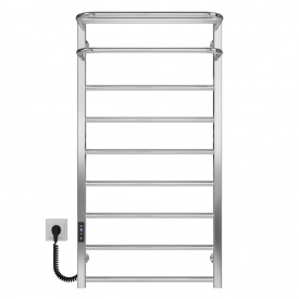 Полотенцесушитель электрический Lux Hotel П9 600х1000 Deffi Хром JD04 (A.LH.100.60.9.E.C.L.2)