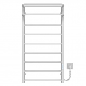 Полотенцесушитель электрический Lux Hotel П9 600х1000 Deffi Белый WD04 (A.LH.100.60.9.E.W.R.4)