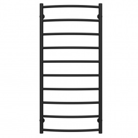 Полотенцесушитель водяной Классик П10 500х1100 Deffi Черный (C.DK.110.50.10.B.C)