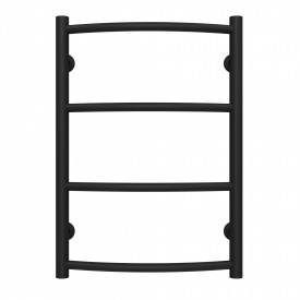 Полотенцесушитель водяной Классик П4 400х600 Deffi Черный (C.DK.60.40.4.B.B)