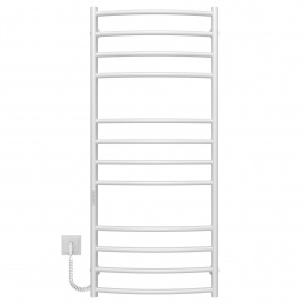 Полотенцесушитель электрический Классик Элит П12 500х1200 Deffi Белый WD03 (C.KE.120.50.12.E.W.L.3)