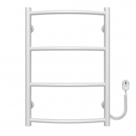 Полотенцесушитель электрический Классик П4 400х600 Deffi Белый EF16 (C.DK.60.40.4.E.W.R.5)
