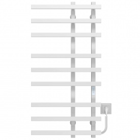 Полотенцесушитель электрический Atena П9 150х1000 Deffi Белый WD04 (A.AT.100.15.9.E.W.R.4)
