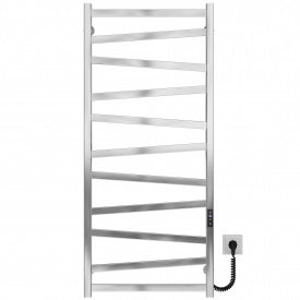 Полотенцесушитель электрический Alpha П11 500х1200 Deffi Хром JD04 (A.AL.120.50.11.E.C.R.2)